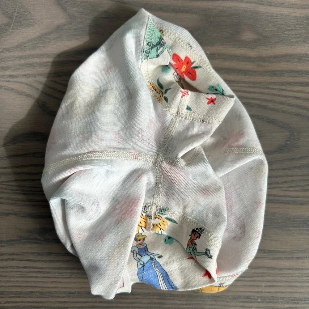HANNA ANDERSSON DISNEY  PRINCESS SHORT JOHN PAJAM SET IN PRINCESS MULTI